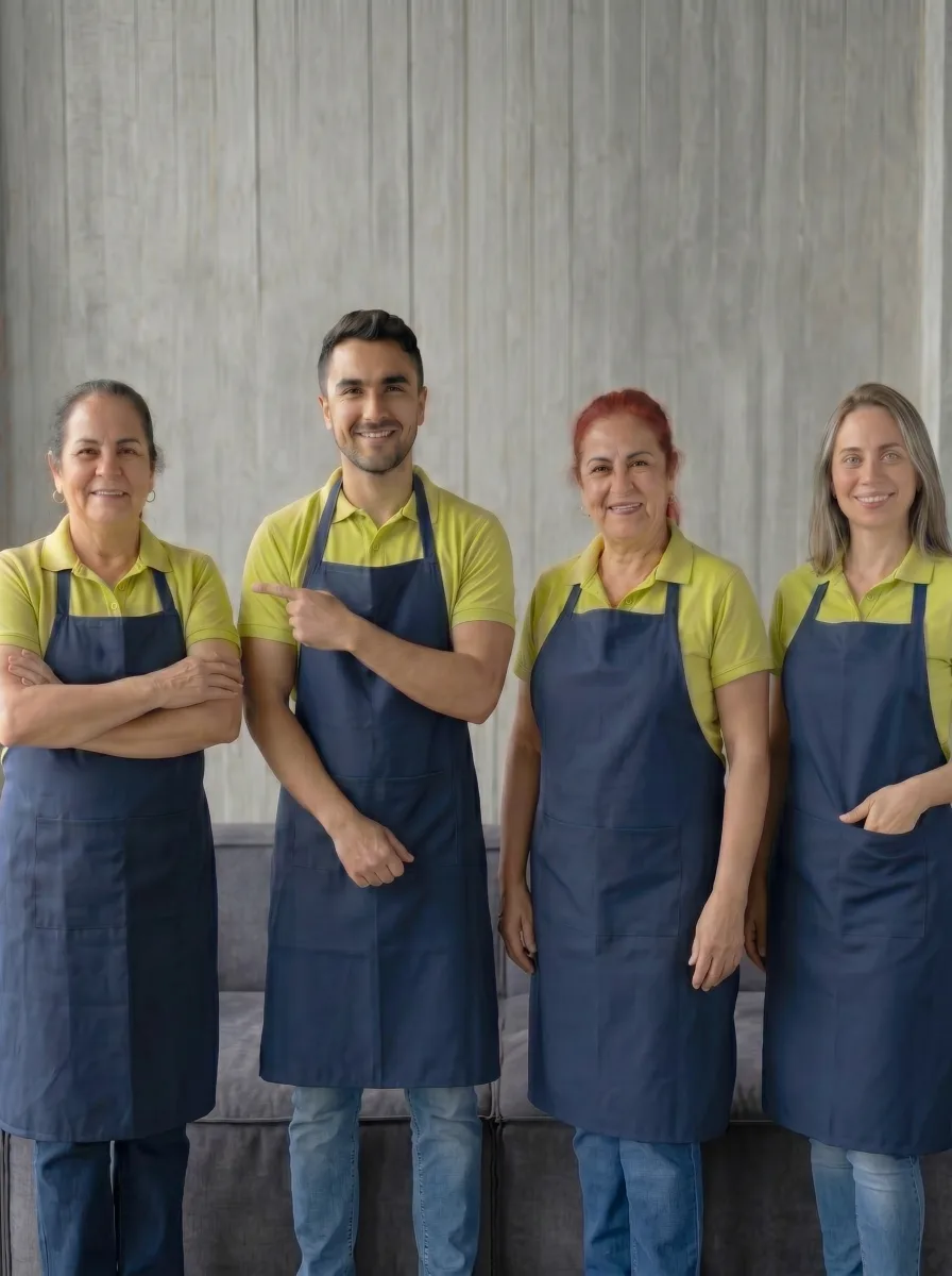 Tidy Mom Cleaning crew — four bilingual house and Airbnb cleaners serving West Palm Beach and Palm Beach County